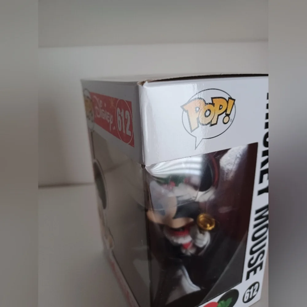 Mickey Mouse Santa Christmas Holiday 612 Vinyl Figure Funko Pop Collectible Toy